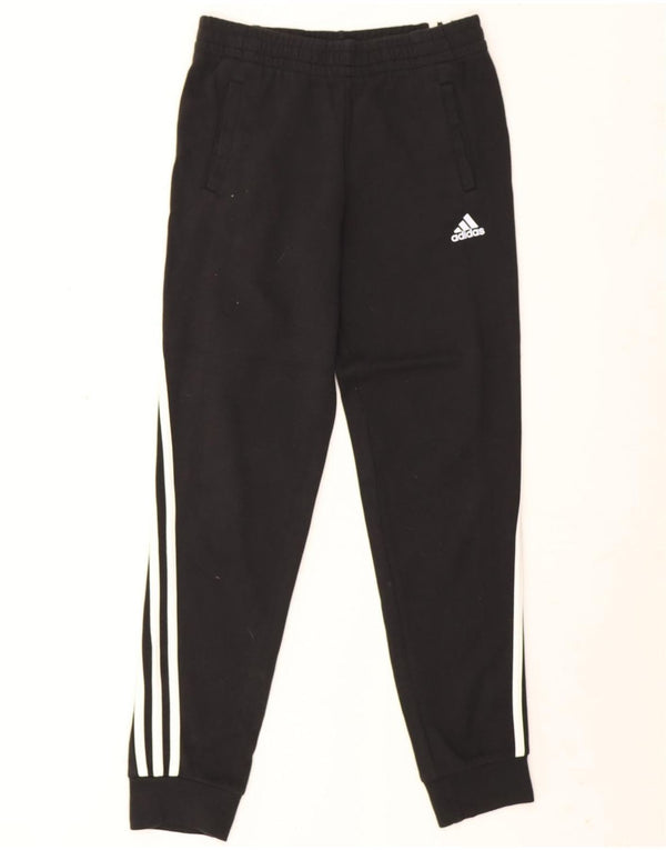 Pantaloni della tuta da ragazzo Adidas Joggers 13-14 anni in cotone nero