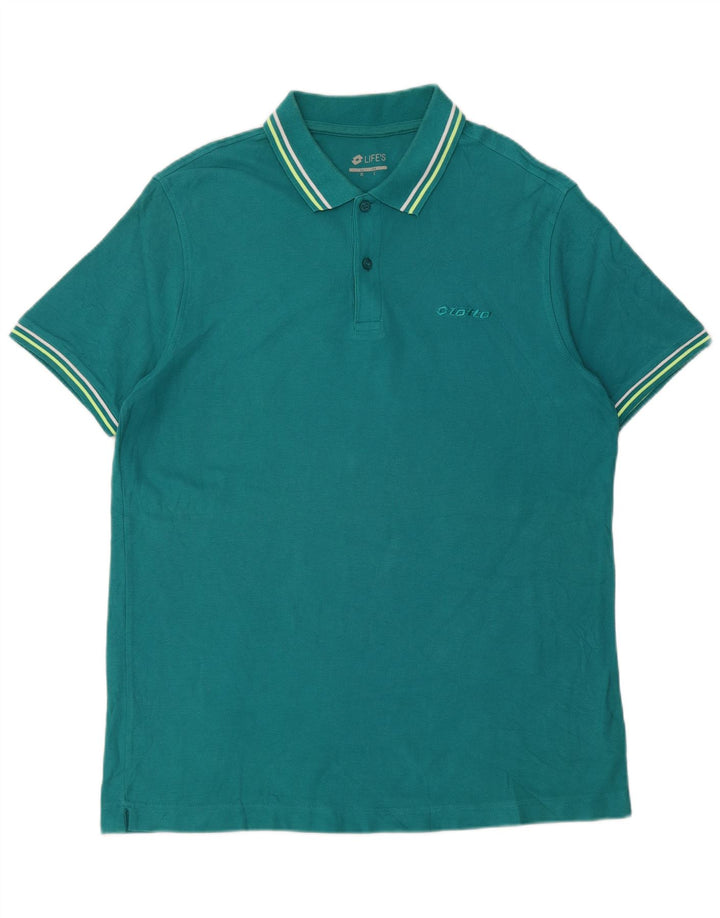 Polo da uomo Lotto grande verde