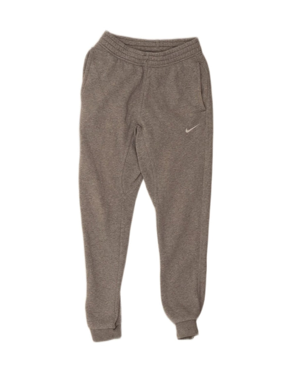 Pantaloni della tuta da donna Nike Joggers UK 6 XS Grigio Cotone