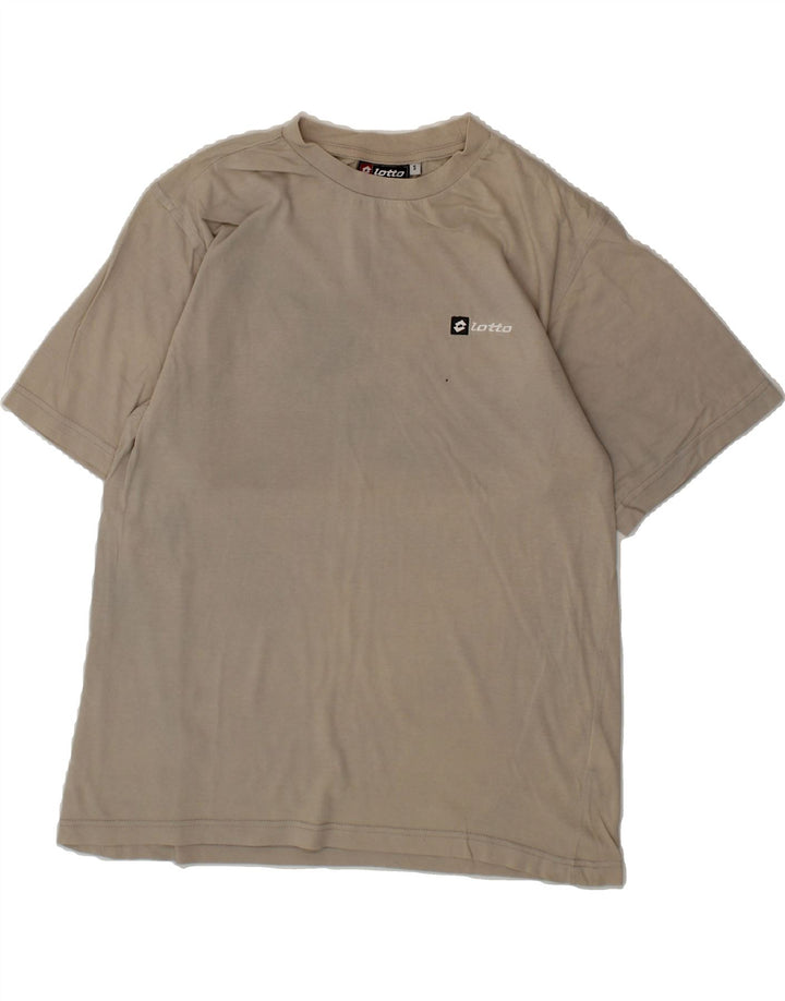 LOTTO Mens T-Shirt Top Small Grey Cotton Vintage Lotto and Second-Hand Lotto from Messina Hembry 