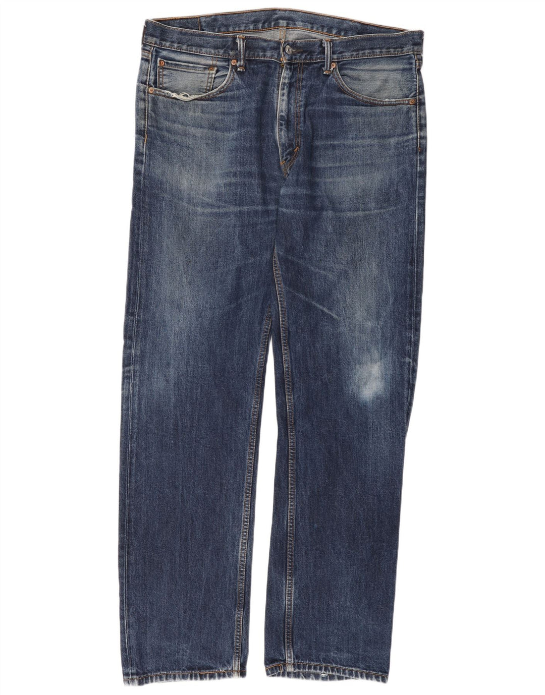 Levi's Uomo 505 Jeans dritti W38 L34 Cotone Blu