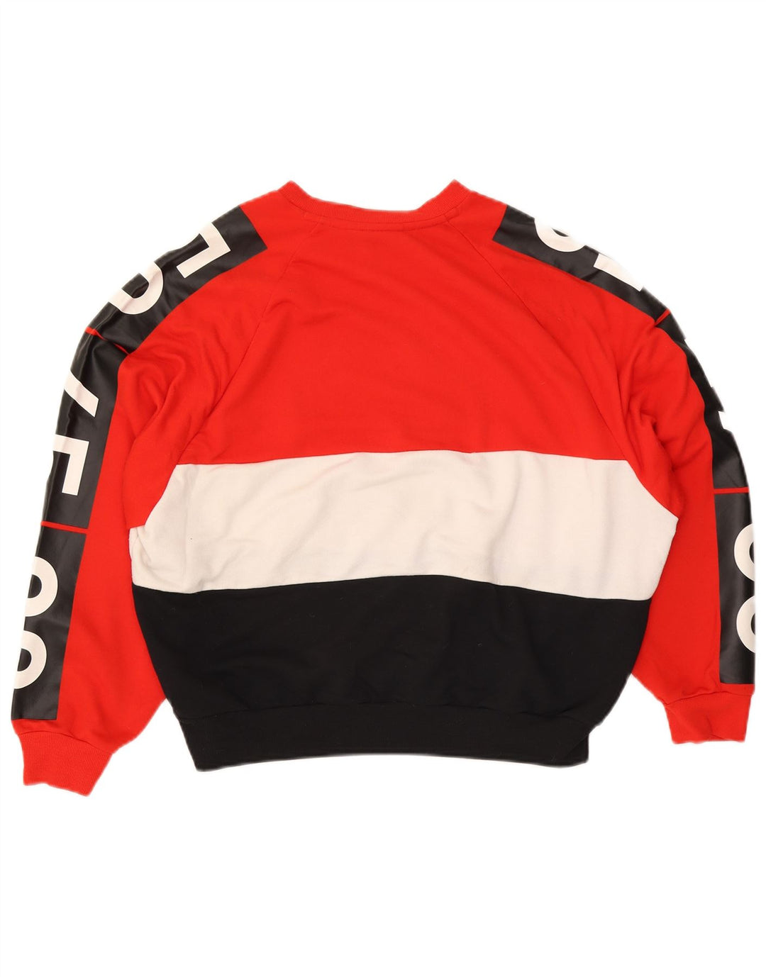 Felpa grafica da donna Adidas Jumper UK 12 Medium multicolore