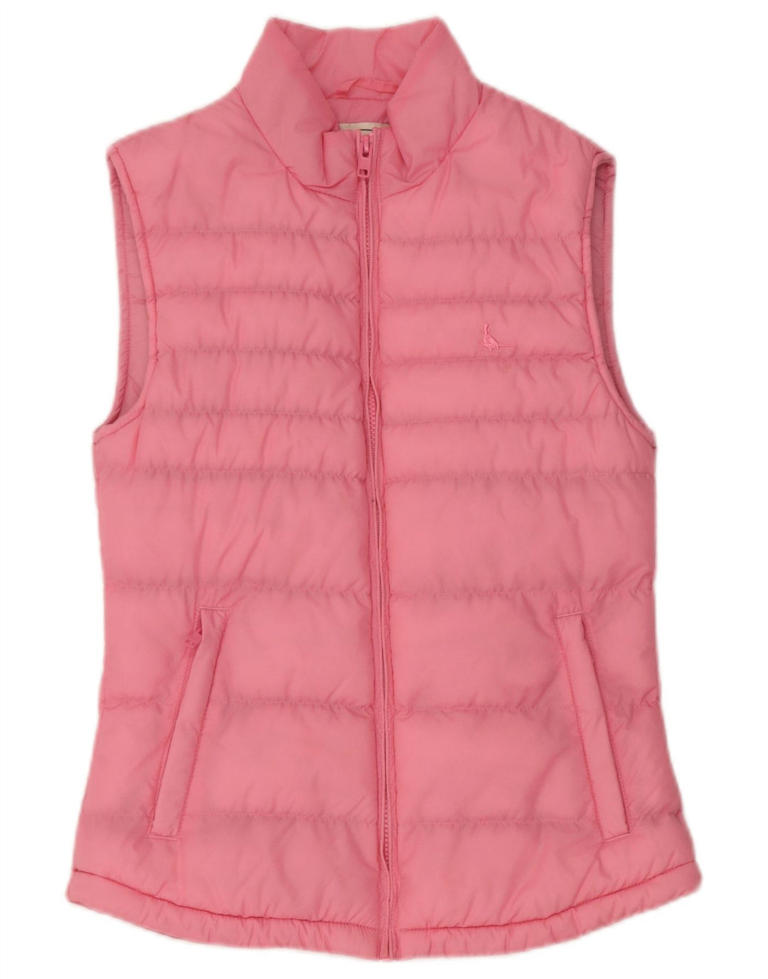 Gilet imbottito da donna Jack Wills UK 8 piccolo nylon rosa