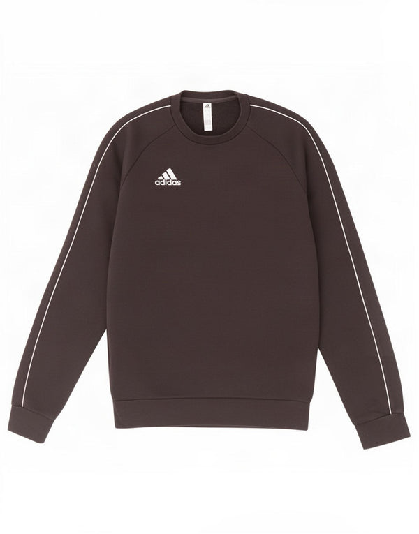 Felpa Adidas Uomo Maglione Piccolo Cotone Nero