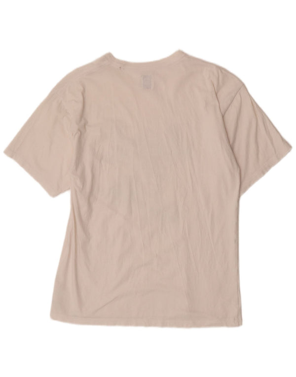 T-shirt grafica regolare da uomo di Vans, top in cotone bianco medio