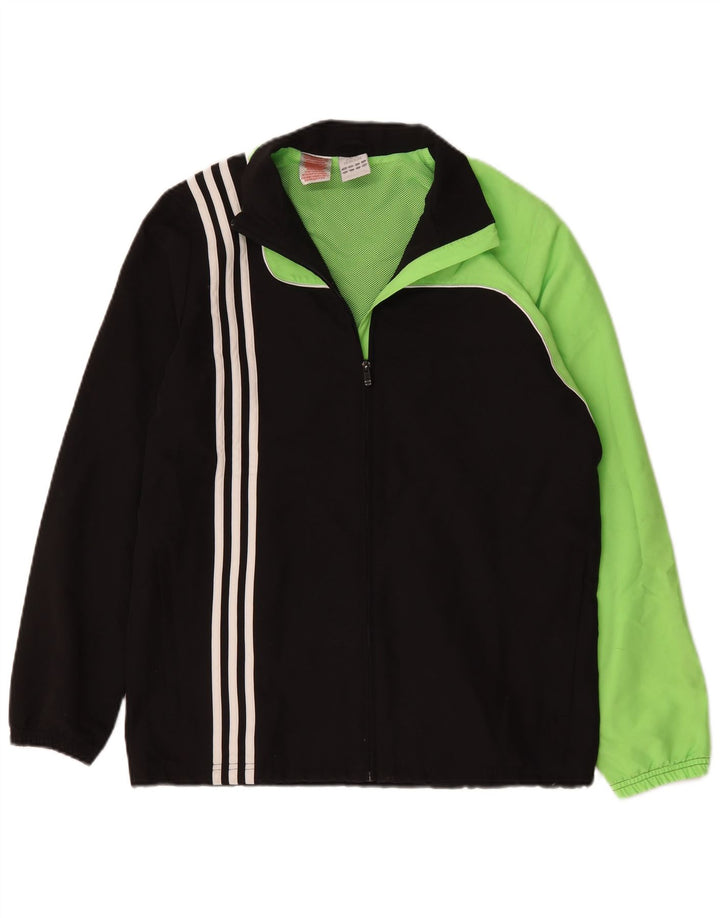 Adidas Giacca Tuta Ragazzi 15-16 Anni Colore Nero Blocchi di Colore, Poliestere