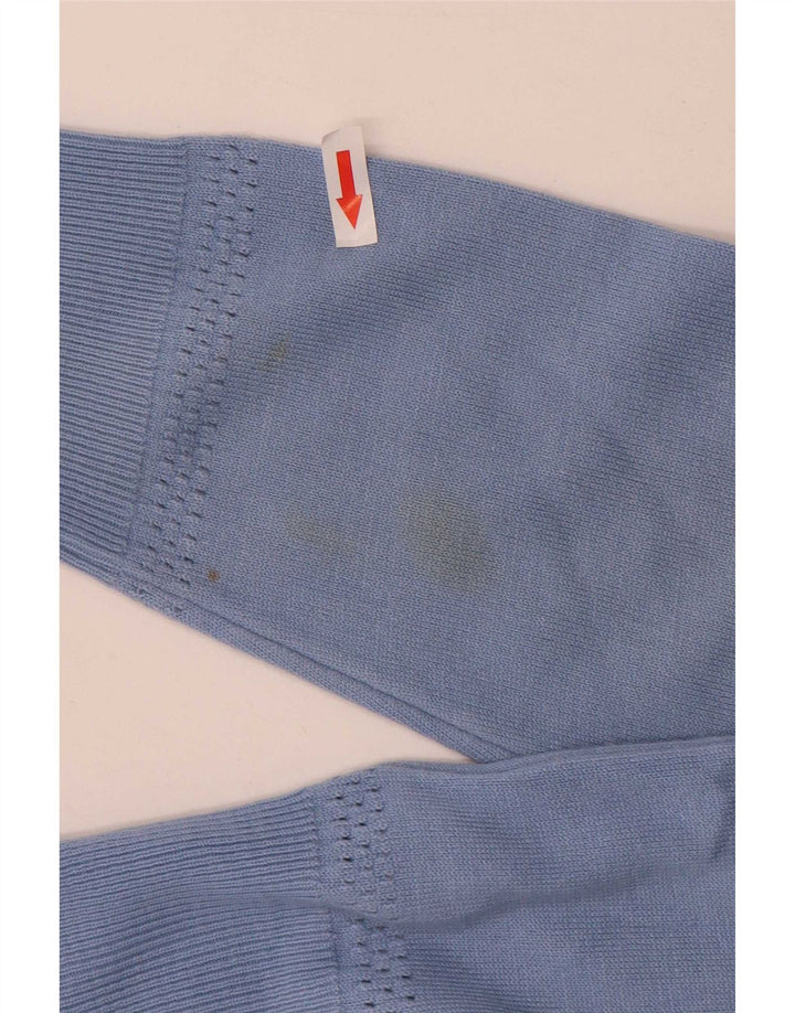 Maglione cardigan da donna Marks & Spencer UK 16 grande acrilico blu