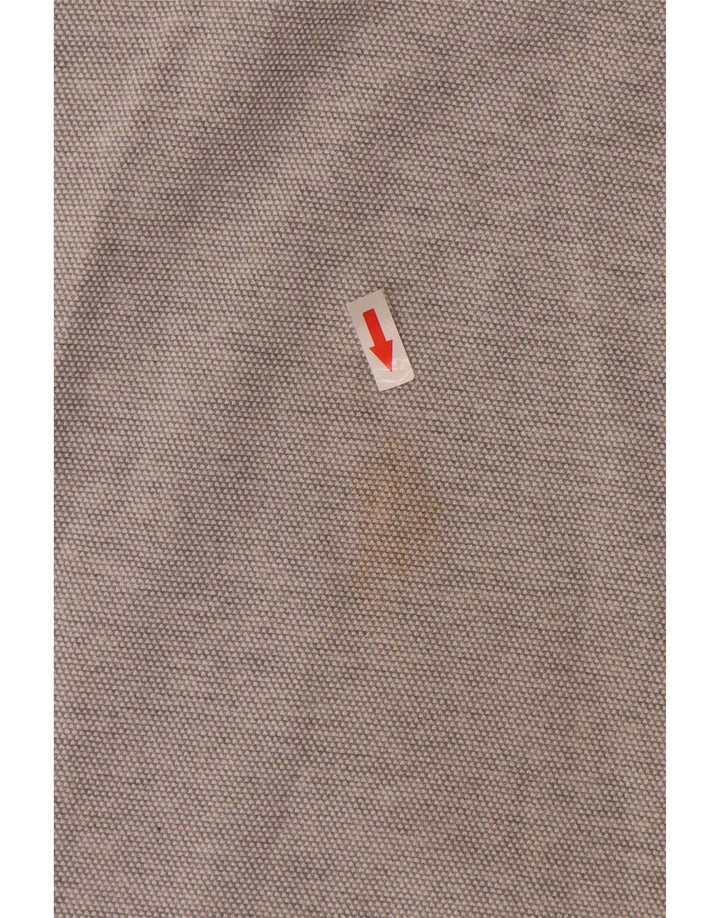 Polo da uomo Jack & Jones XL in cotone grigio
