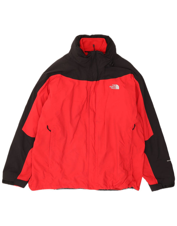 THE NORTH FACE Giacca a vento da uomo UK 44 2XL Poliestere color block rosso