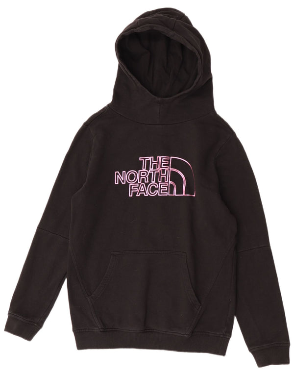 Felpa con cappuccio grafica per ragazze The North Face 13-14 anni XL in cotone nero