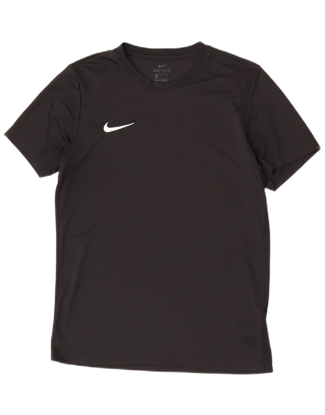 T-shirt Nike Dri Fit da uomo, grande, in poliestere nero
