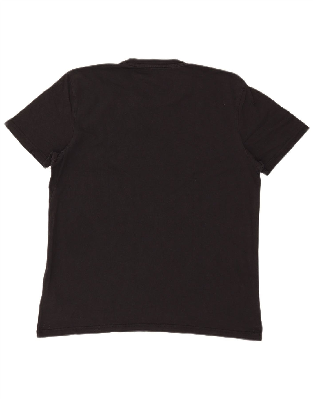 T-shirt da uomo Alpha Industries Top in cotone nero medio