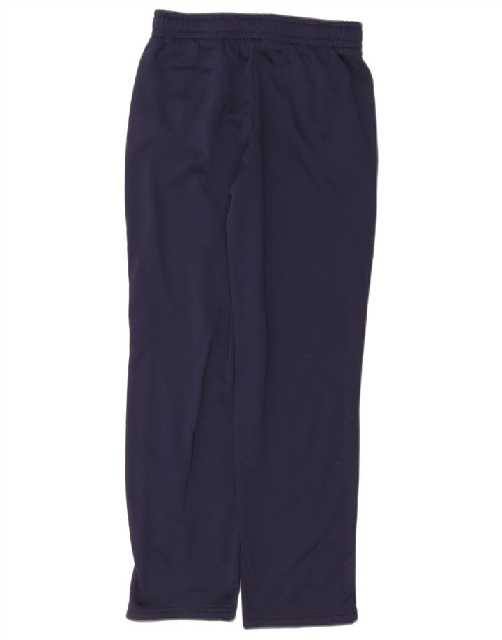 Pantaloni della tuta da bambino UNDER ARMOUR 9-10 anni medio blu navy in poliestere
