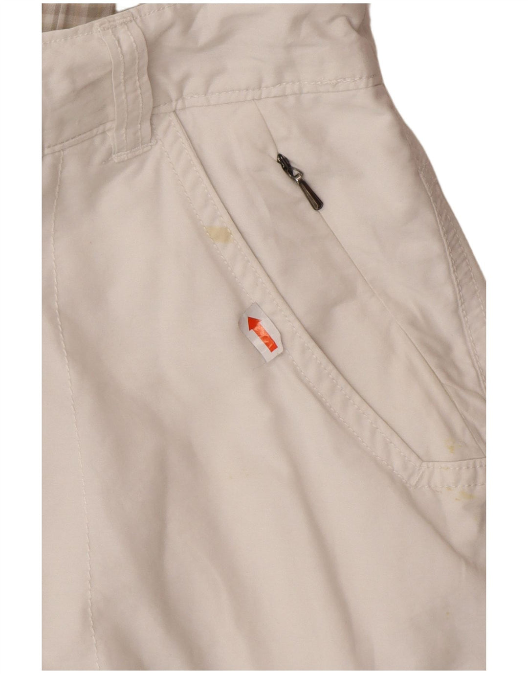 COLUMBIA Gonna pantalone da donna US 8 cotone bianco medio