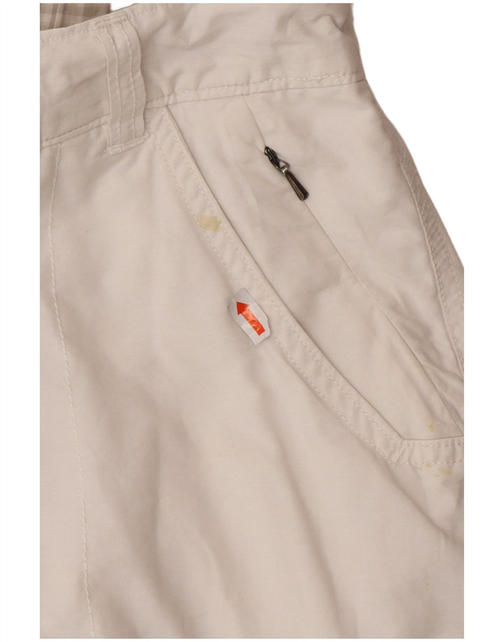 COLUMBIA Gonna pantalone da donna US 8 cotone bianco medio