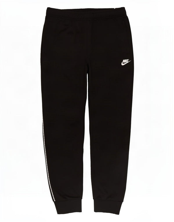 Nike Mens Tracksuit Trousers Joggers Medium Black Polyester