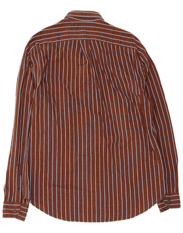 Camicia da uomo Harmont & Blaine 2XL cotone a righe marrone