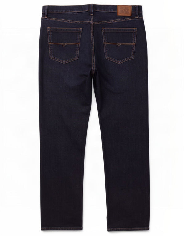 Jeans slim elasticizzati da uomo Marks & Spencer W40 L28 cotone blu navy
