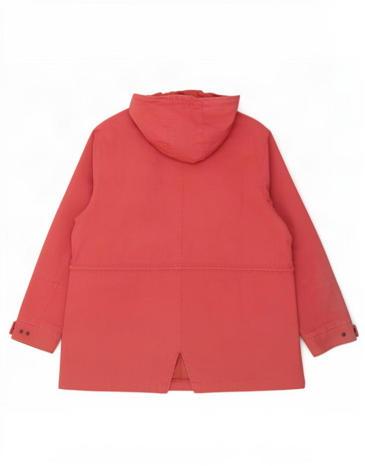 Giacca Parka con cappuccio da donna Cotton Traders UK 24 4XL Rosa