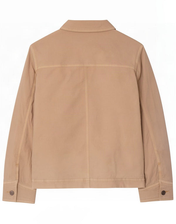 Giacca utility da donna Gap UK 10 piccola in cotone bianco sporco