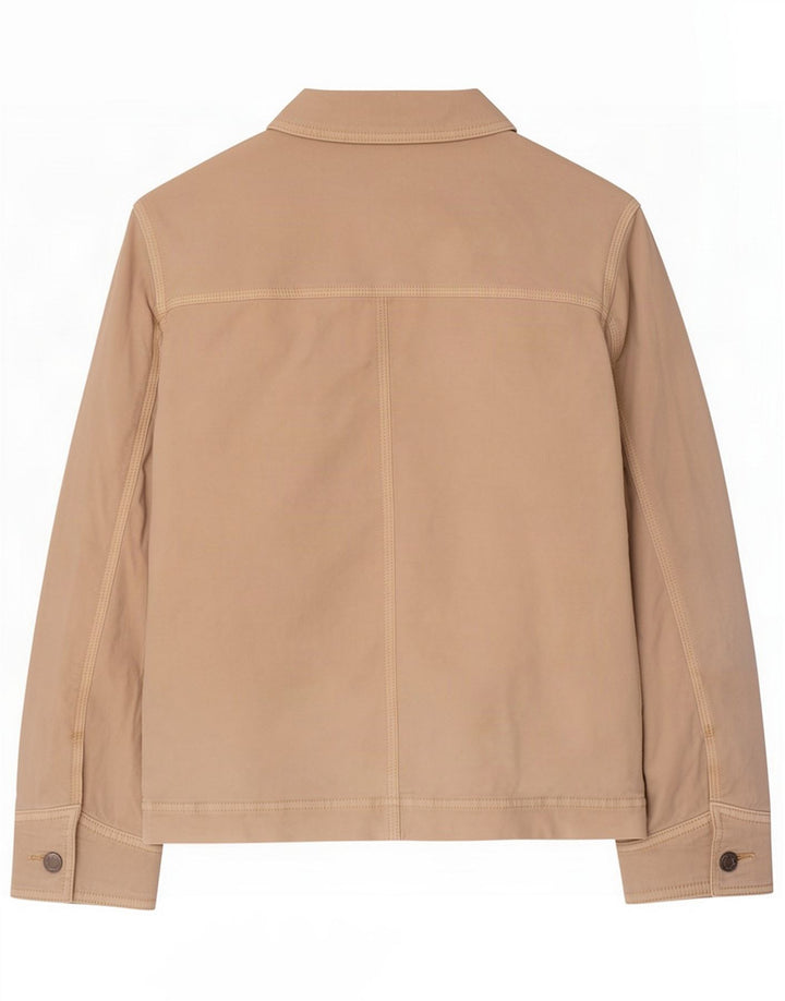 Giacca utility da donna Gap UK 10 piccola in cotone bianco sporco