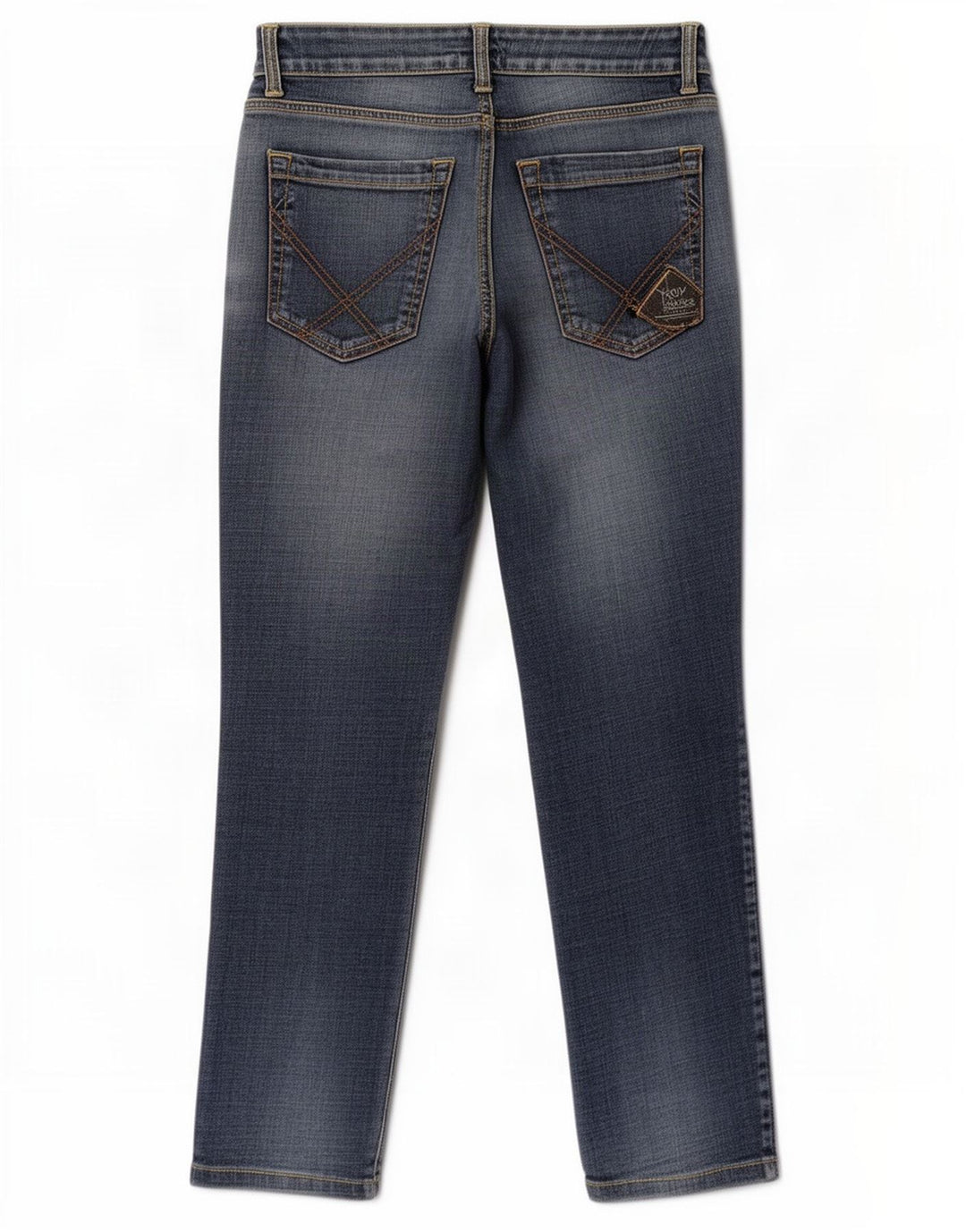 Jeans slim Seven Bell da donna Roy Rogers W27 L29 Blu