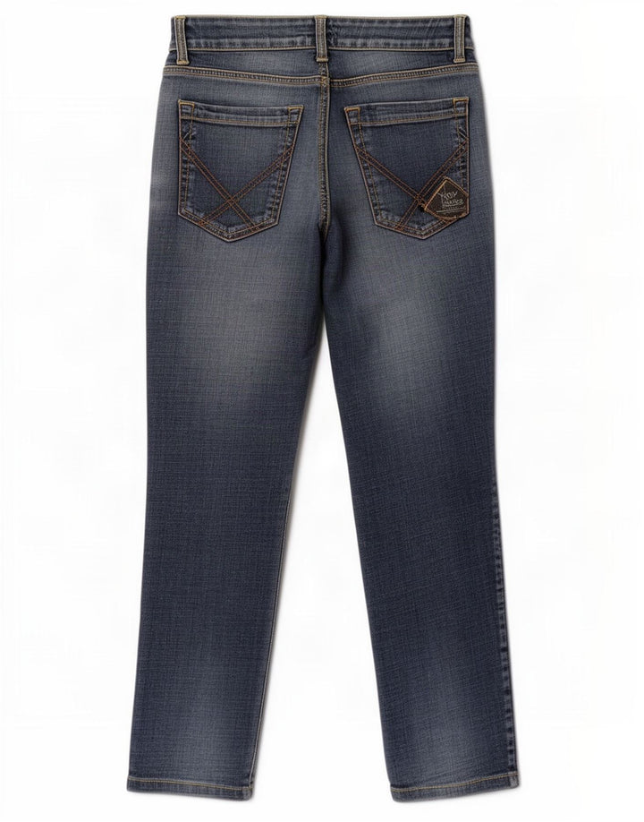 Jeans slim Seven Bell da donna Roy Rogers W27 L29 Blu