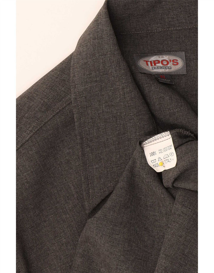 Camicia da uomo Tipo' S XL Poliestere grigio