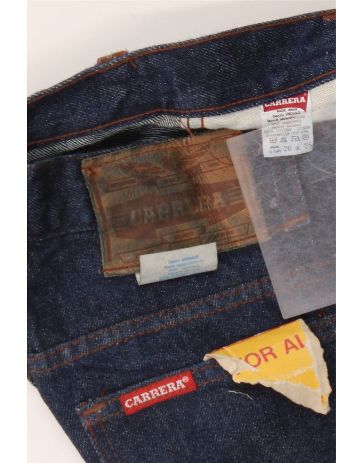 Jeans dritti da donna CARRERA W26 L35 cotone blu navy