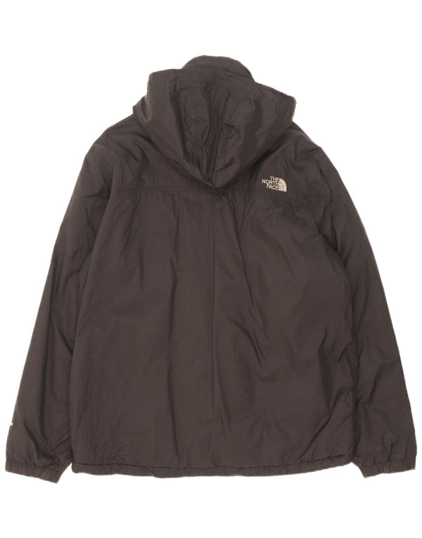 Giacca a vento con cappuccio da uomo The North Face UK 40 Large nera in poliammide