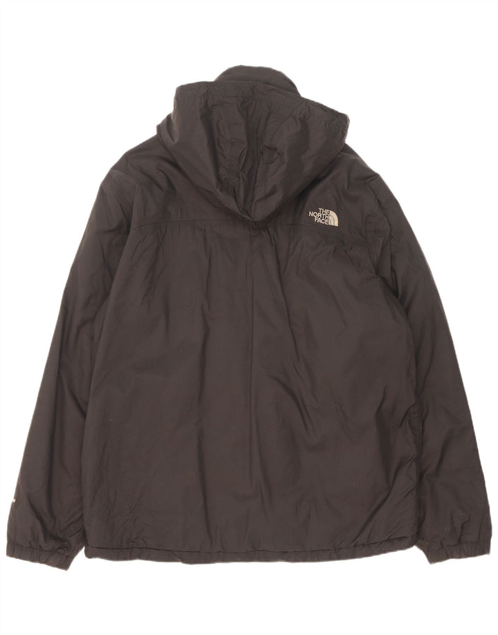 Giacca a vento con cappuccio da uomo The North Face UK 40 Large nera in poliammide