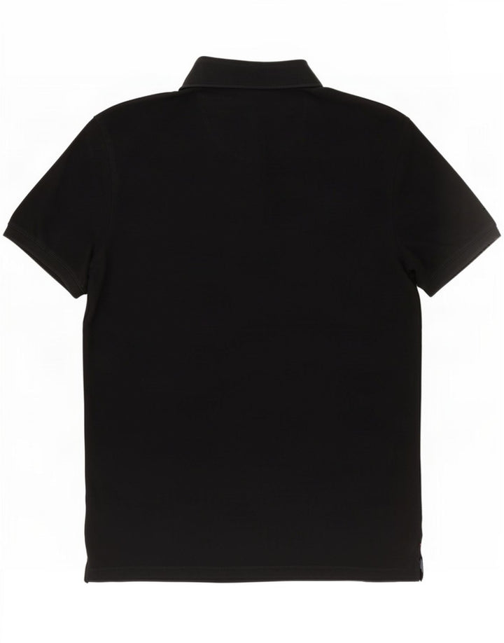 Polo Assn. degli Stati Uniti Camicia slim da uomo in cotone nero medio