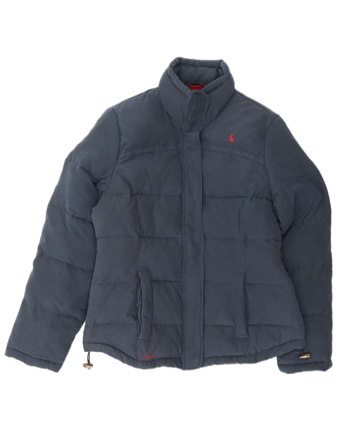 Giacca imbottita da donna Joules UK 12 poliestere medio blu navy