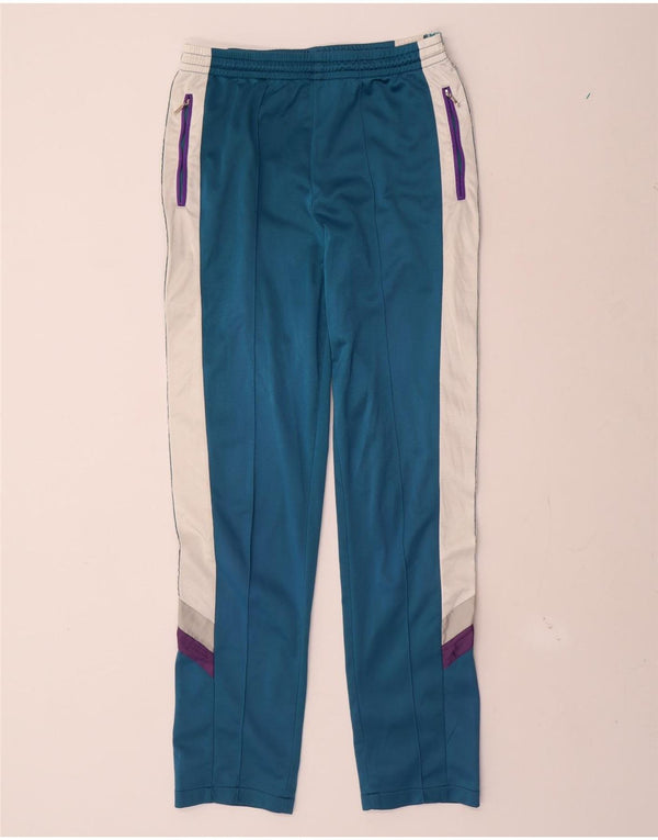 Pantaloni da tuta con grafica ASICS da uomo IT 46 Small Blue Colourblock