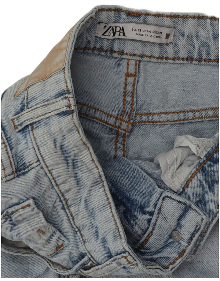 Jeans affusolati da donna Zara EU 36 XS W26 L27 Blu