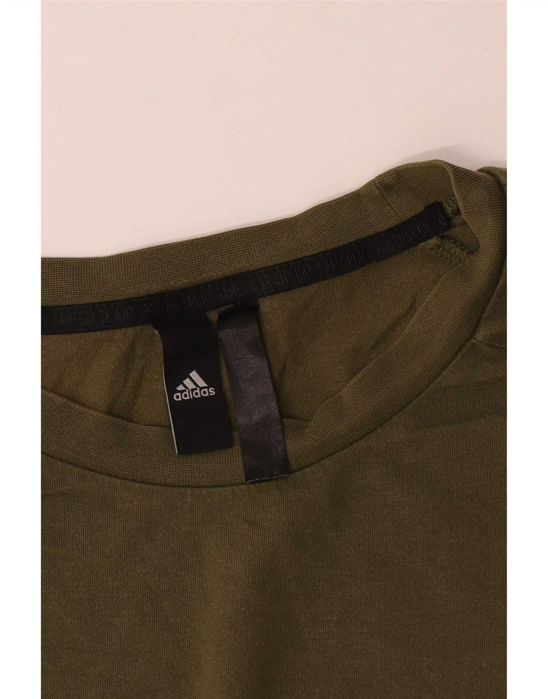 T-shirt da uomo Adidas Top 2XL cotone kaki