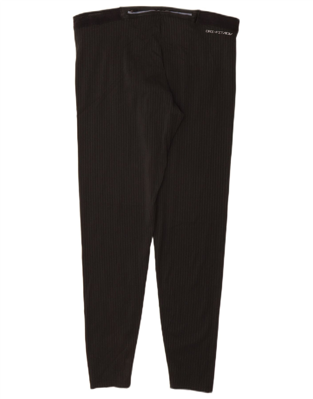 Leggings Dri Fit da donna NIKE UK 18 XL poliestere gessato nero