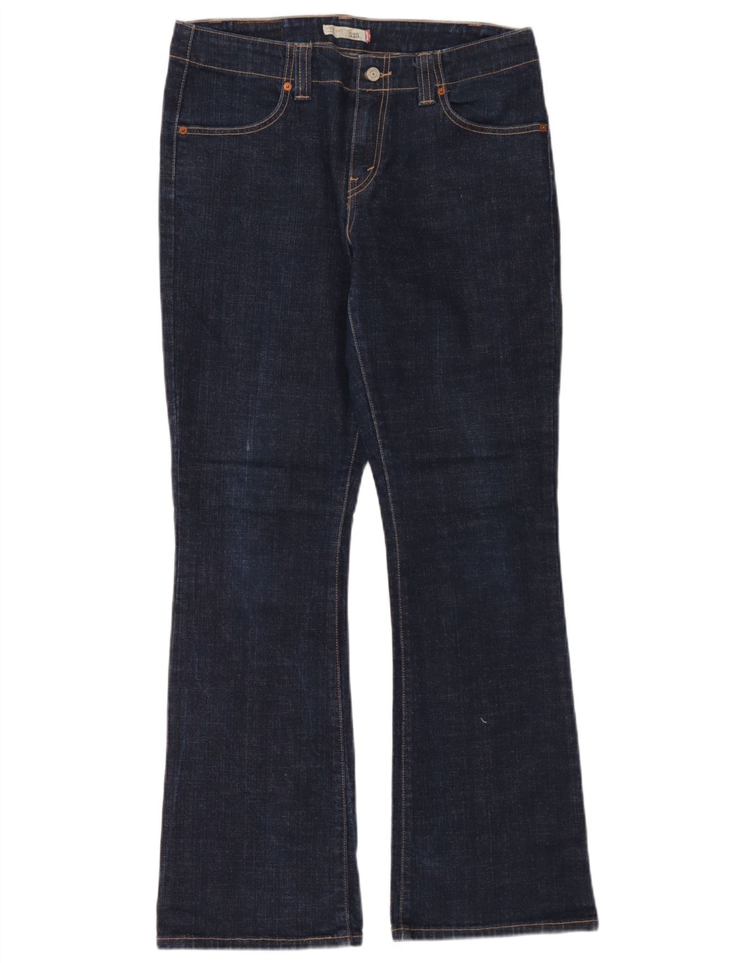 Jeans Levi's 525 Bootcut da donna US 10 medio W32 L32 cotone blu navy