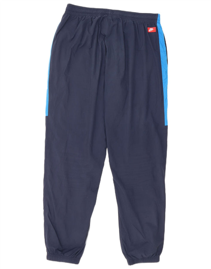 Pantaloni da tuta da uomo Nike Joggers XL Blu navy Colourblock poliestere