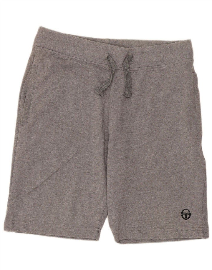 SERGIO TACCHINI Pantaloncini sportivi da uomo Large in cotone grigio