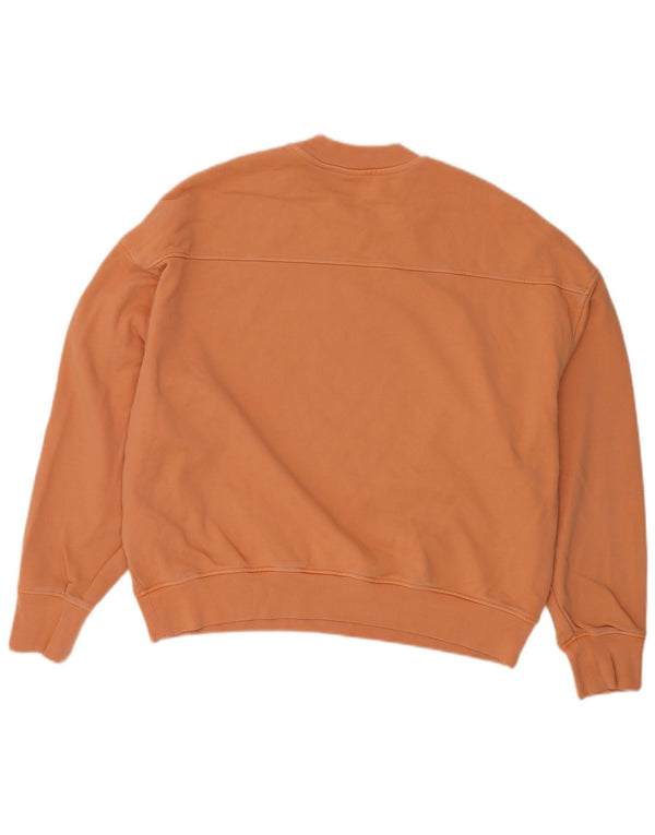 Felpa oversize da donna LEVI'S UK 14 Cotone marrone medio