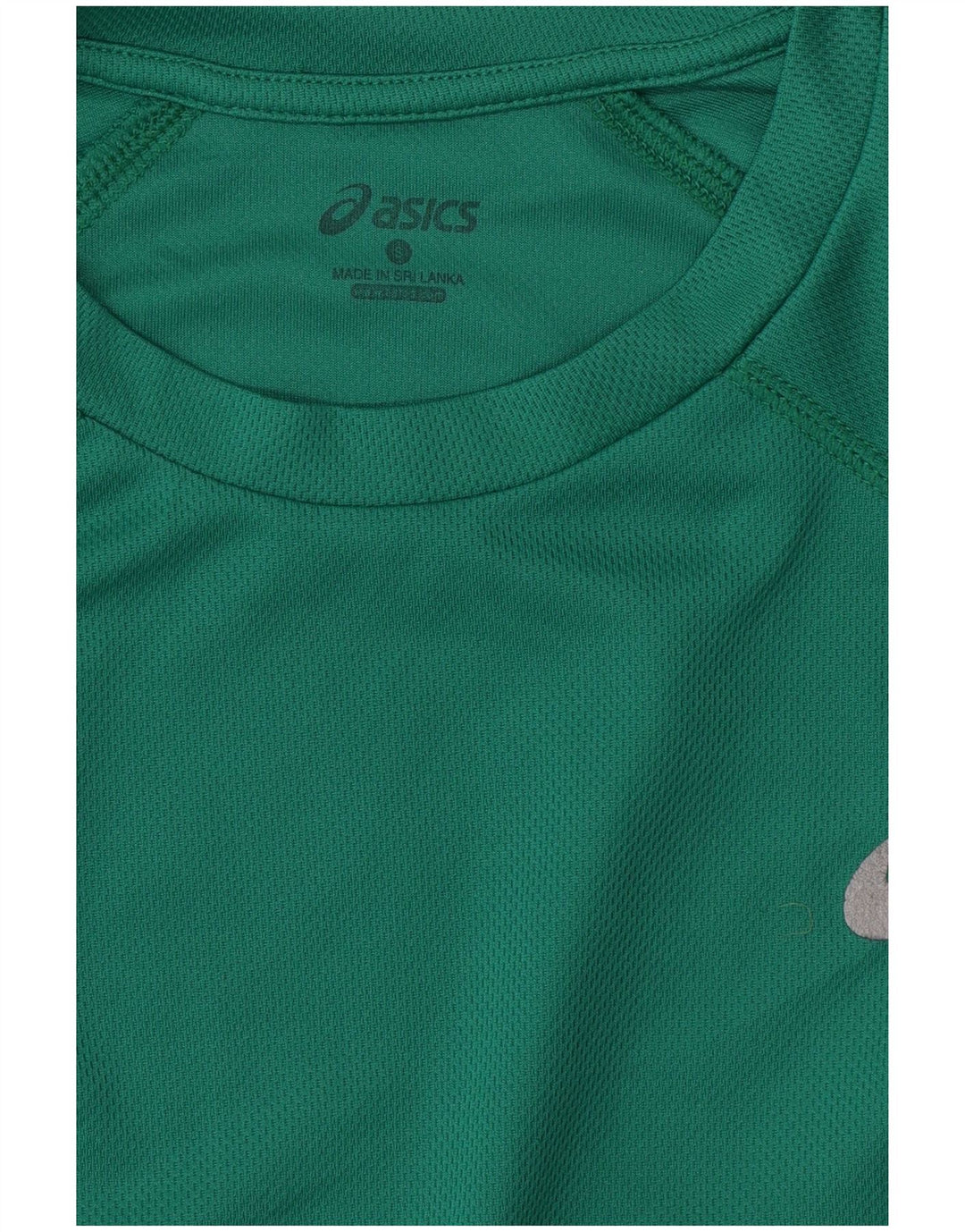 T-shirt ASICS da uomo piccola verde