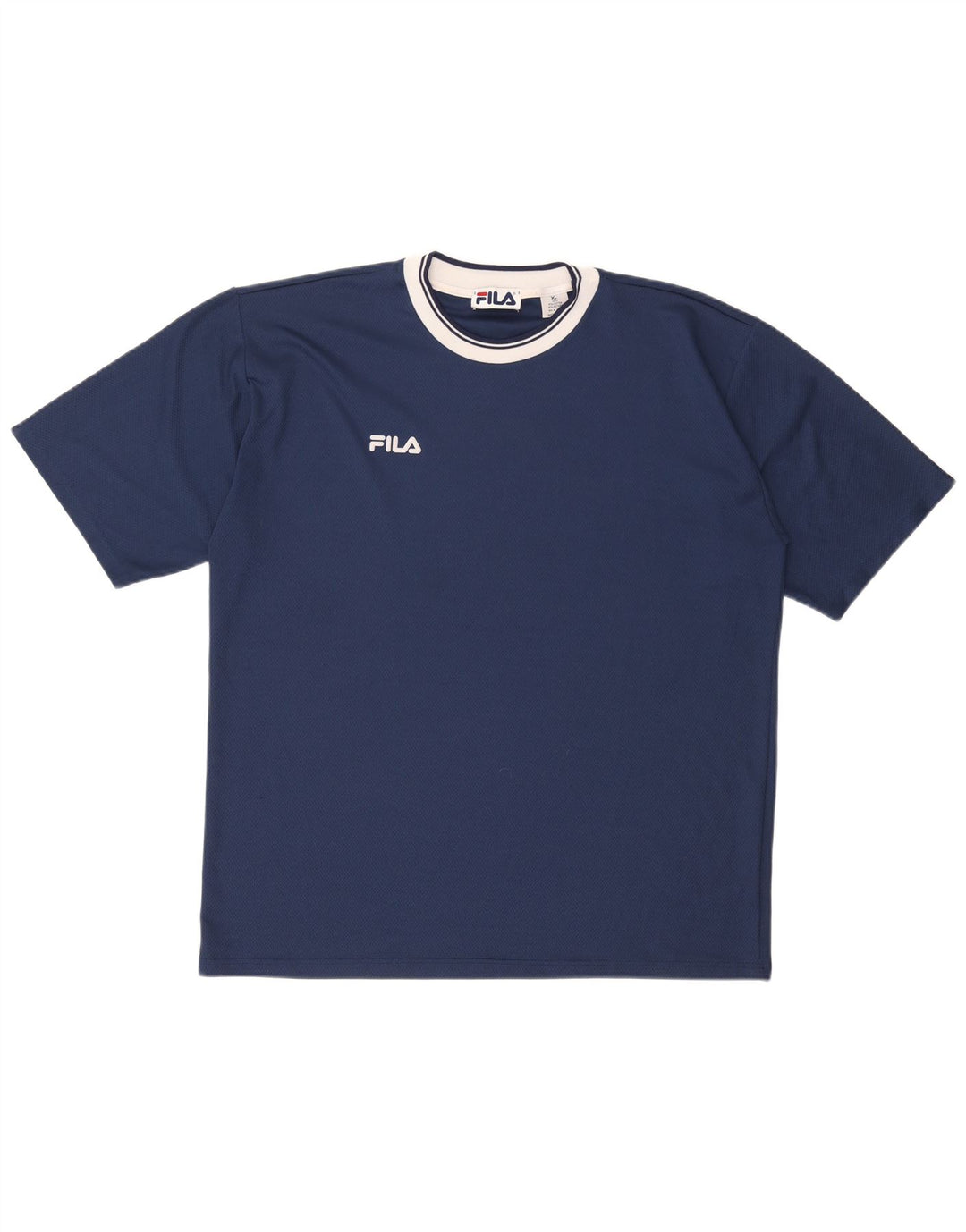 T-shirt da uomo FILA Top XL blu navy in poliestere