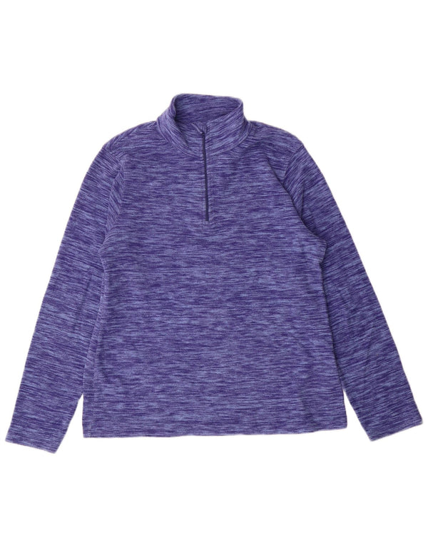 Maglione in pile da donna Mountain Warehouse UK 14 Large Viola Poliestere