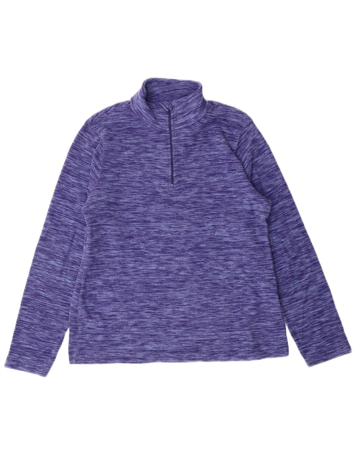 Maglione in pile da donna Mountain Warehouse UK 14 Large Viola Poliestere