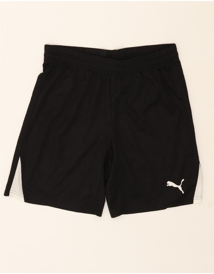 PUMA Mens Sport Shorts Medium  Black Vintage Puma and Second-Hand Puma from Messina Hembry 