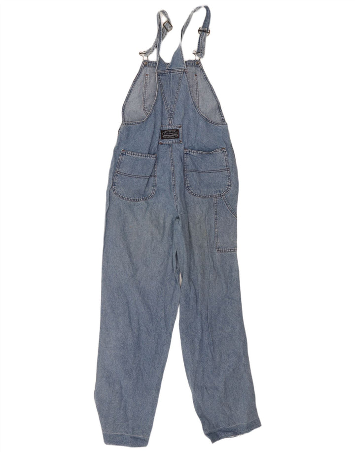 Salopette cargo da donna con zip Jeans W36 L29 Blu