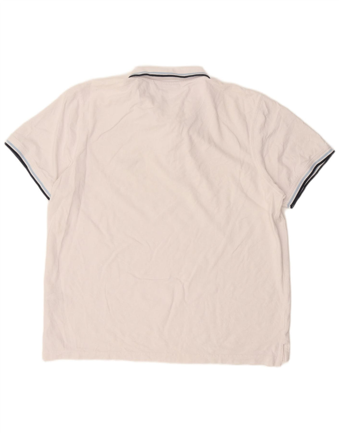 Polo da uomo vestibilità regolare Pierre Cardin grande cotone bianco