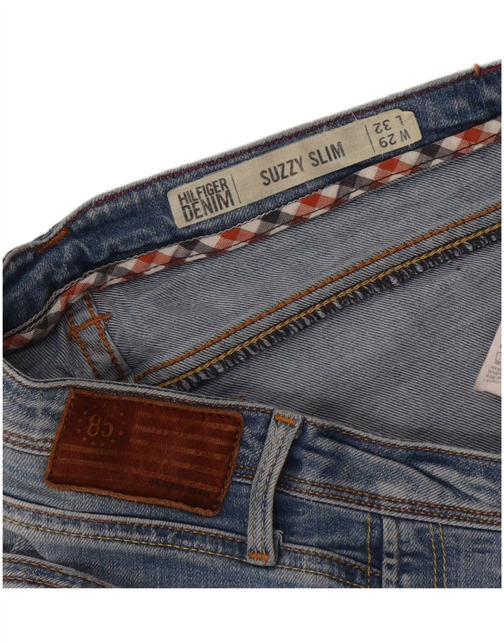 Tommy Hilfiger Donna Suzzy Slim Jeans W29 L32 Cotone Blu