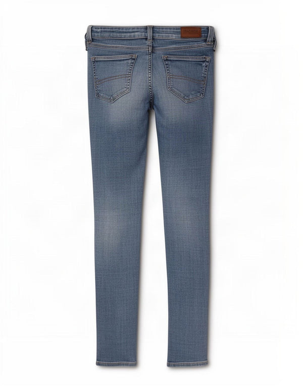 Jeans skinny effetto invecchiato da donna Tommy Hilfiger W30 L32 Blu